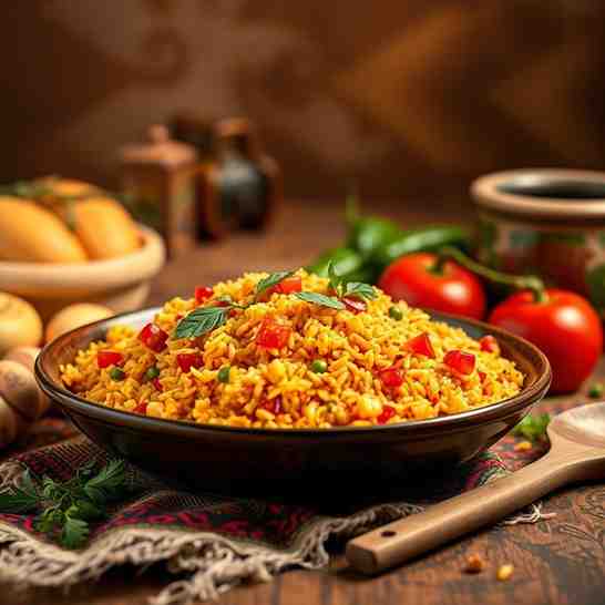 Jollof Rice - West African Flavor Journey